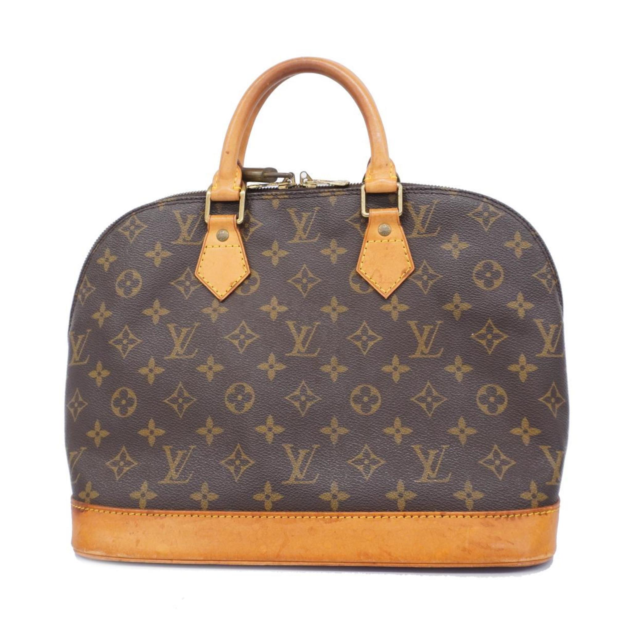 Louis Vuitton handbag Monogram Alma M51130 Brown ladies