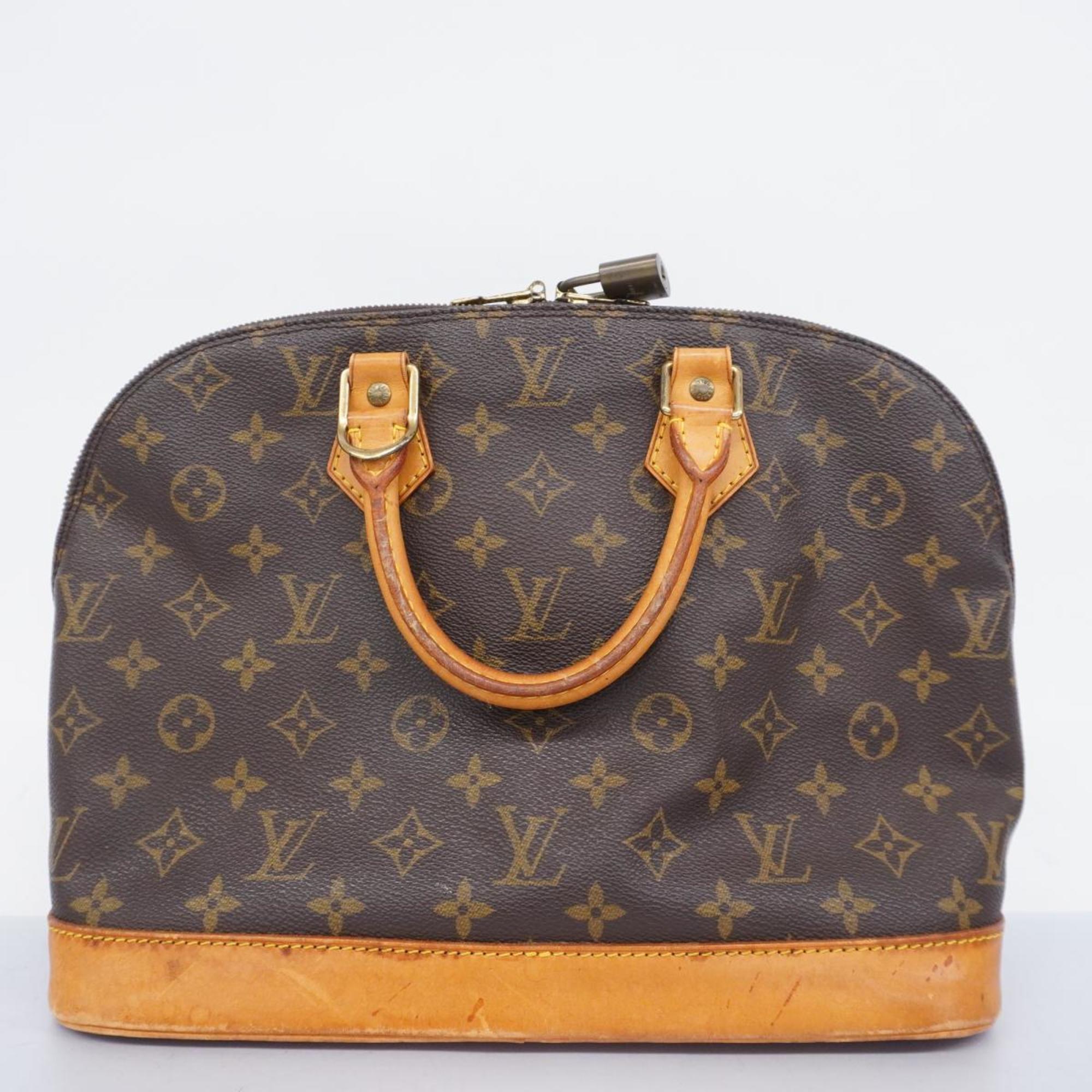 Louis Vuitton handbag Monogram Alma M51130 Brown ladies