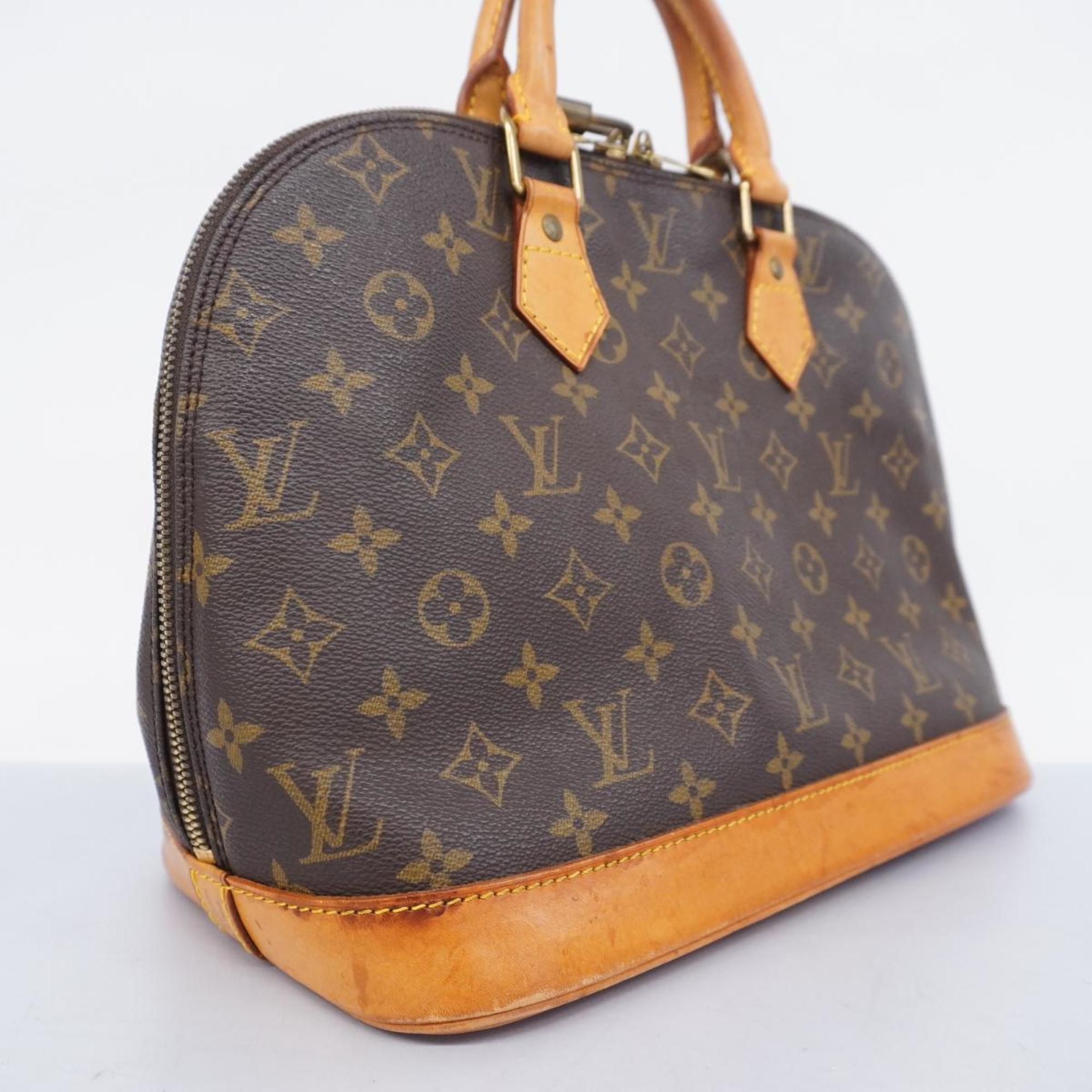 Louis Vuitton handbag Monogram Alma M51130 Brown ladies