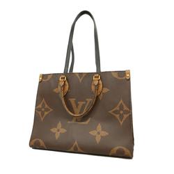 Louis Vuitton Tote Bag Monogram Giant Reverse On the Go MM M45321 Brown Women's