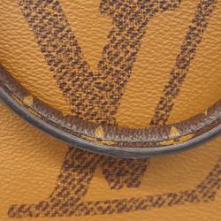 Louis Vuitton Tote Bag Monogram Giant Reverse On the Go MM M45321 Brown Women's