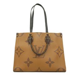 Louis Vuitton Tote Bag Monogram Giant Reverse On the Go MM M45321 Brown Women's