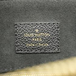 Louis Vuitton Handbag Monogram Empreinte Bicolor Grand Palais MM M45842 Black Beige Women's