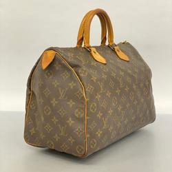 Louis Vuitton Handbag Monogram Speedy 35 M41107 Brown Ladies