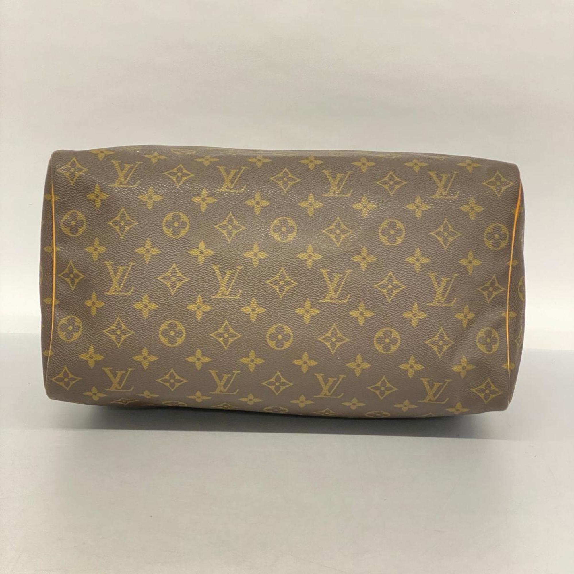 Louis Vuitton Handbag Monogram Speedy 35 M41107 Brown Ladies