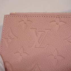 Louis Vuitton Long Wallet Monogram Empreinte Portefeuille Clemence M61265 Rose Ballerine Ladies