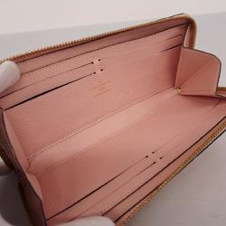 Louis Vuitton Long Wallet Monogram Empreinte Portefeuille Clemence M61265 Rose Ballerine Ladies