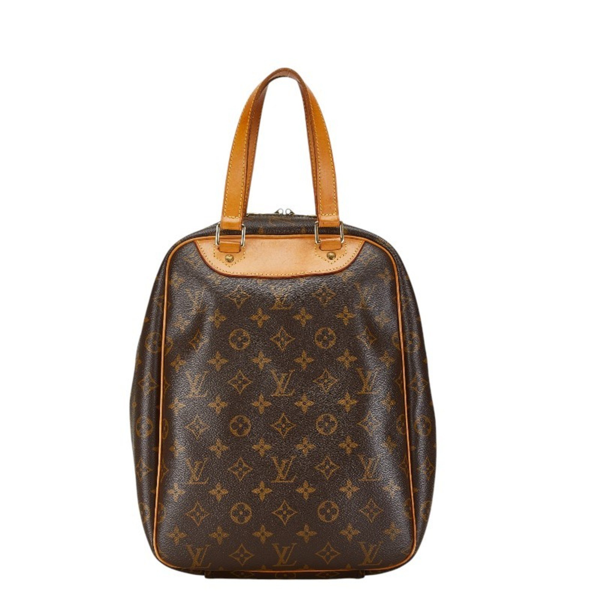 Louis Vuitton Monogram Excursion Handbag M41450 Brown PVC Leather Women's LOUIS VUITTON