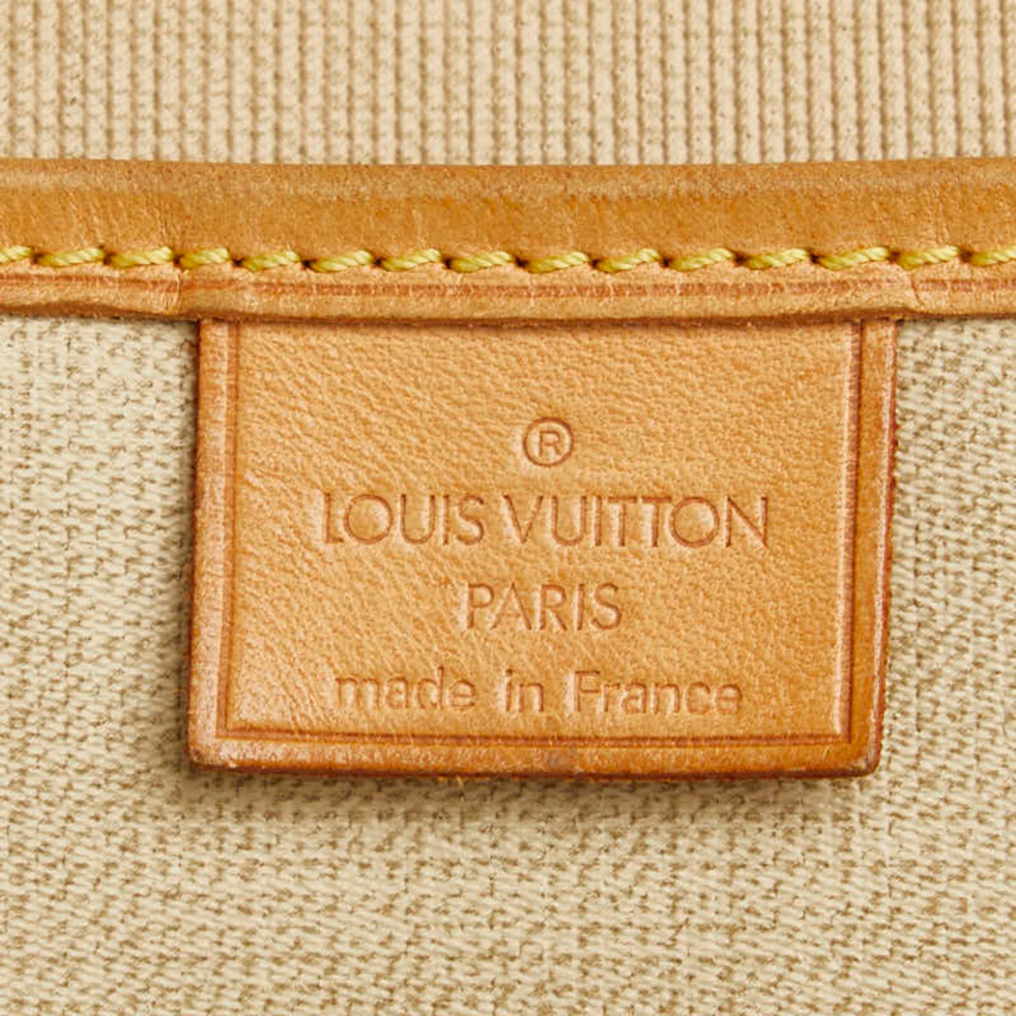 Louis Vuitton Monogram Excursion Handbag M41450 Brown PVC Leather Women's LOUIS VUITTON