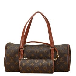 Louis Vuitton Monogram Papillon 30 Shoulder Bag M51365 Brown PVC Leather Women's LOUIS VUITTON