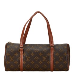 Louis Vuitton Monogram Papillon 30 Shoulder Bag M51365 Brown PVC Leather Women's LOUIS VUITTON