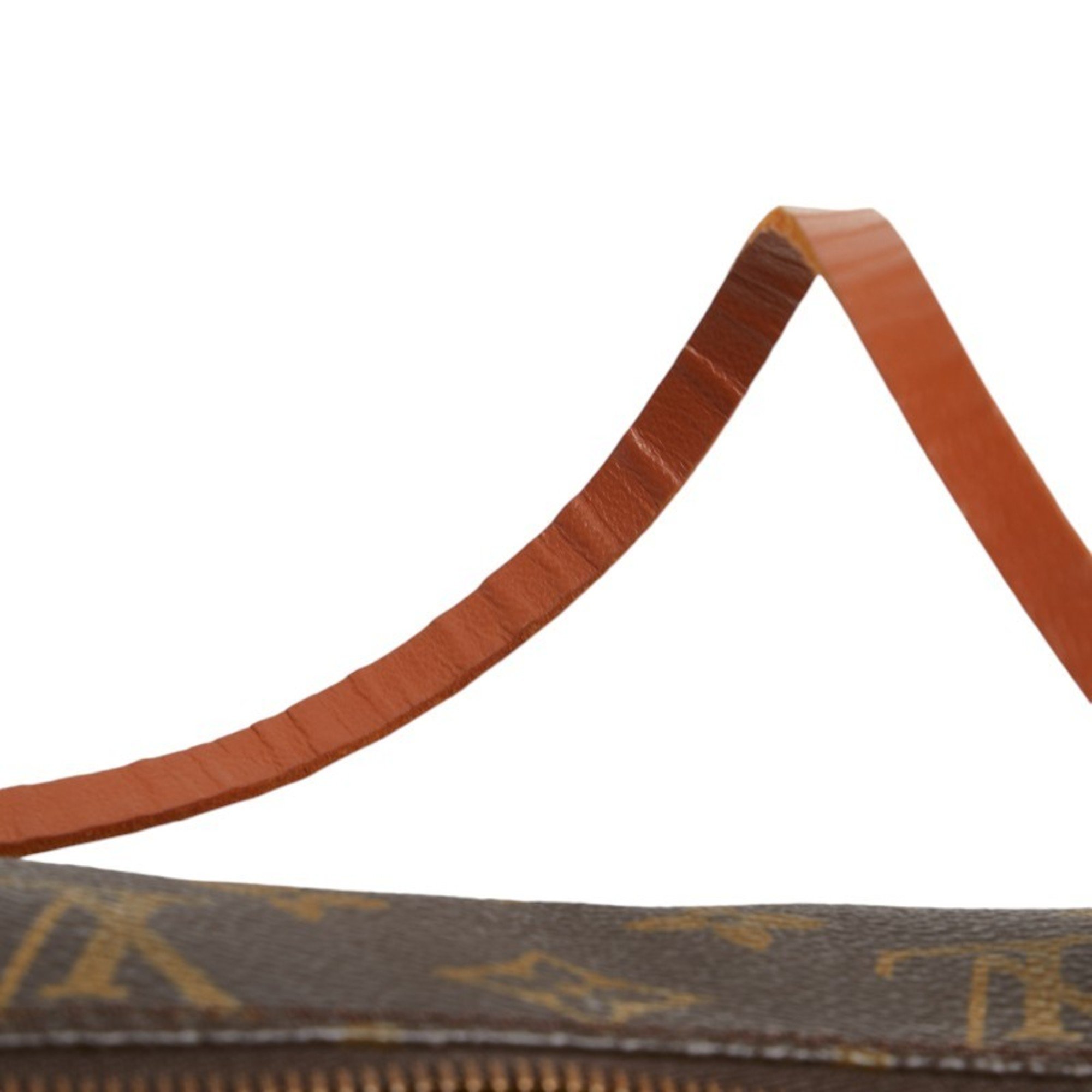 Louis Vuitton Monogram Papillon 30 Shoulder Bag M51365 Brown PVC Leather Women's LOUIS VUITTON