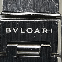 BVLGARI Watch BB23SS Quartz Black Dial Stainless Steel Women's