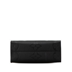 Louis Vuitton Monogram Empreinte On-the-Go PM Handbag Shoulder Bag M45653 Noir Black Leather Women's LOUIS VUITTON