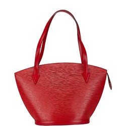 Louis Vuitton Epi Saint Jacques Shoulder Bag Tote M52267 Castilian Red Leather Women's LOUIS VUITTON