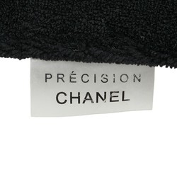 CHANEL Coco Mark Shoulder Bag Black Fur Women's