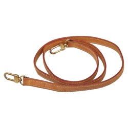 Louis Vuitton Shoulder Strap Brown Gold Leather Women's LOUIS VUITTON