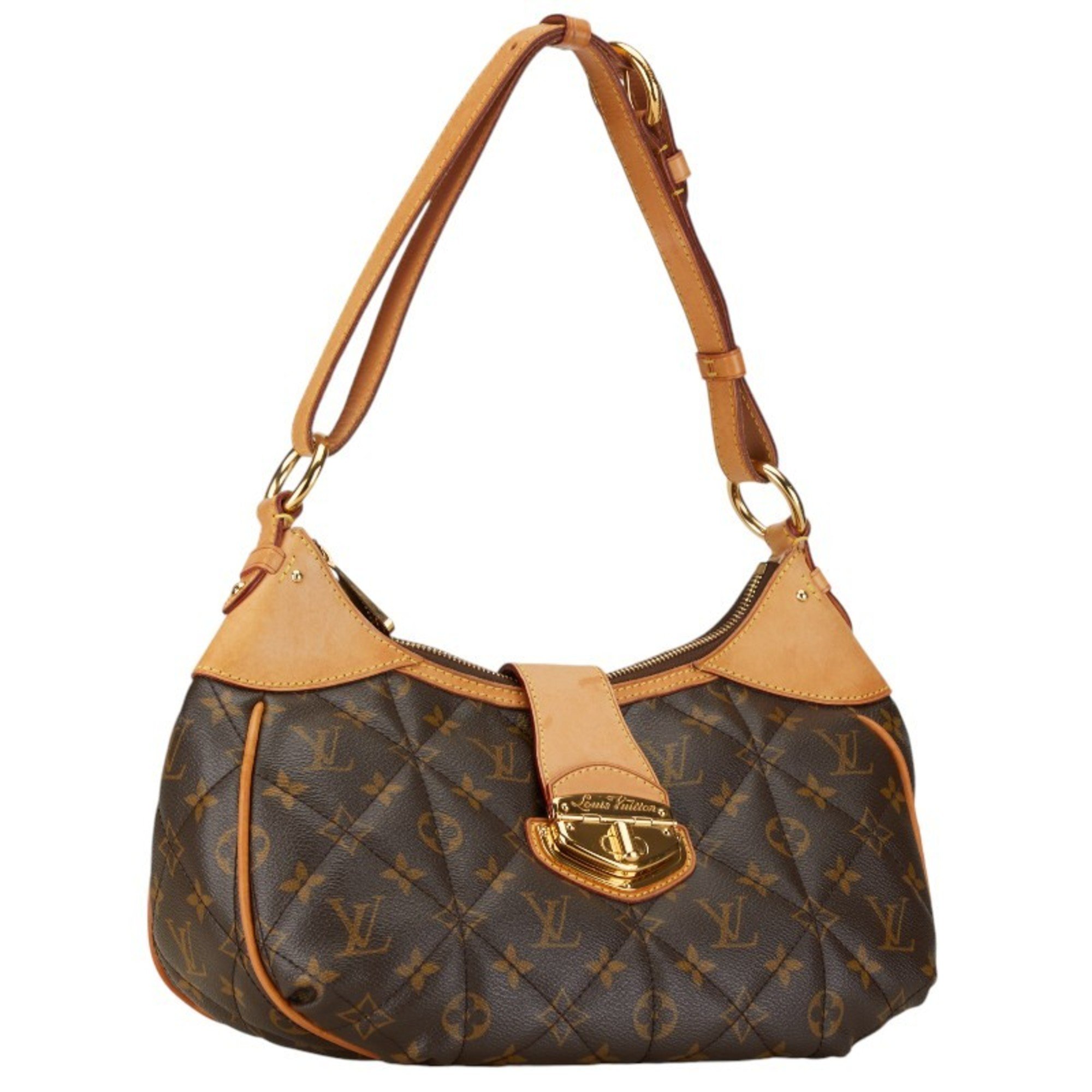 Louis Vuitton Monogram Etoile City Bag PM Shoulder M41435 Brown PVC Leather Women's LOUIS VUITTON