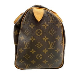 LOUIS VUITTON Speedy 30 M41526 TH0063 Brown Monogram Handbag for Women and Men