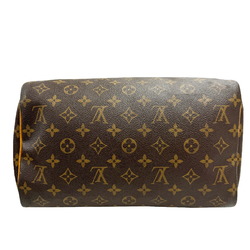 LOUIS VUITTON Speedy 30 M41526 TH0063 Brown Monogram Handbag for Women and Men