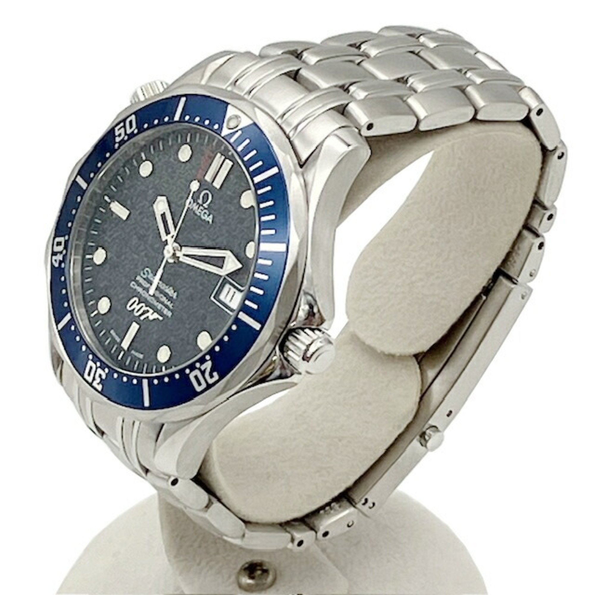 OMEGA Seamaster Professional 007 James Bond Limited to 10,007 pieces worldwide Stainless steel automatic Navy 2537 8000