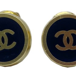 CHANEL Chanel Earrings Round Coco Gold CC Accessories Ear Women