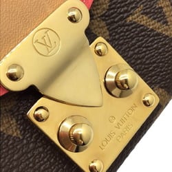 LOUIS VUITTON Louis Vuitton Monogram Portefeuille Pallas Pink M58417 SN0165 Long Wallet Leather Goods Women's Men's