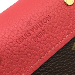 LOUIS VUITTON Louis Vuitton Monogram Portefeuille Pallas Pink M58417 SN0165 Long Wallet Leather Goods Women's Men's