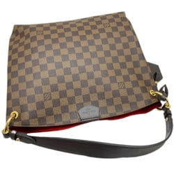 LOUIS VUITTON Louis Vuitton Damier Graceful PM N44044 RI2149 Ebene Bag Shoulder Handbag Checkered Pattern Women's