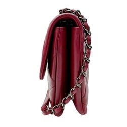 CHANEL Chanel Matelasse Chain Shoulder Bag Ramsun Wine Red 24 Series Women's