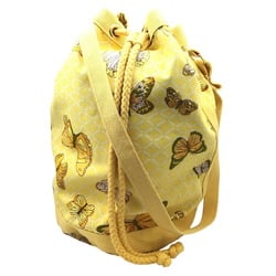 HERMES Hermes bag yellow butterfly for lessons shopping ladies men