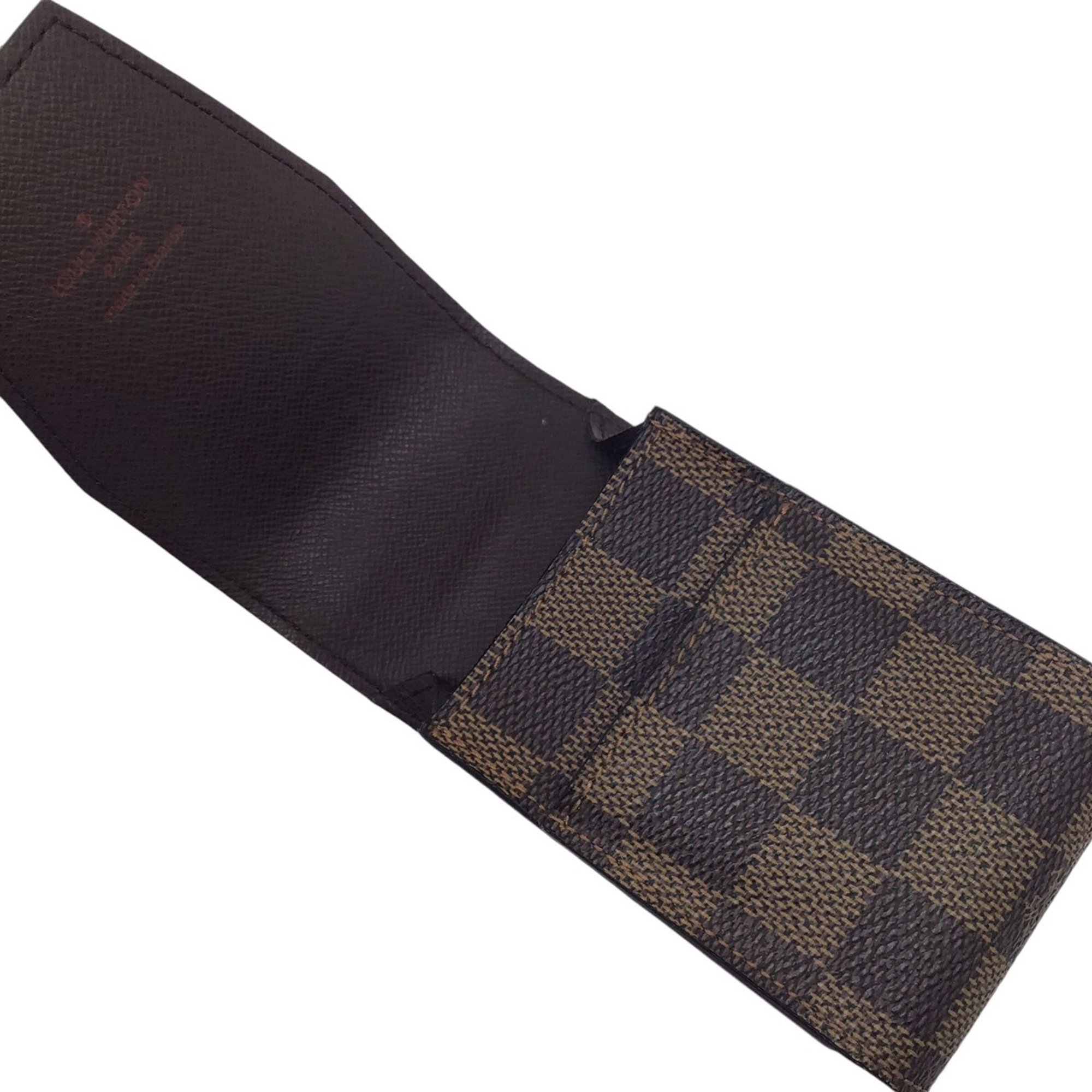 LOUIS VUITTON Louis Vuitton Damier Etui Cigarette Case N63024 CT0077 Tobacco IQOS Men's Women's