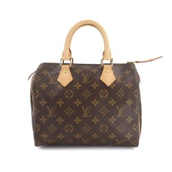 Louis Vuitton Monogram Speedy 25 Handbag Brown M41109 RFID Gold Hardware