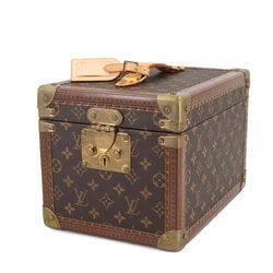 Louis Vuitton LOUIS VUITTON Monogram Boite Flacons Makeup Box Vanity Handbag Brown M21828