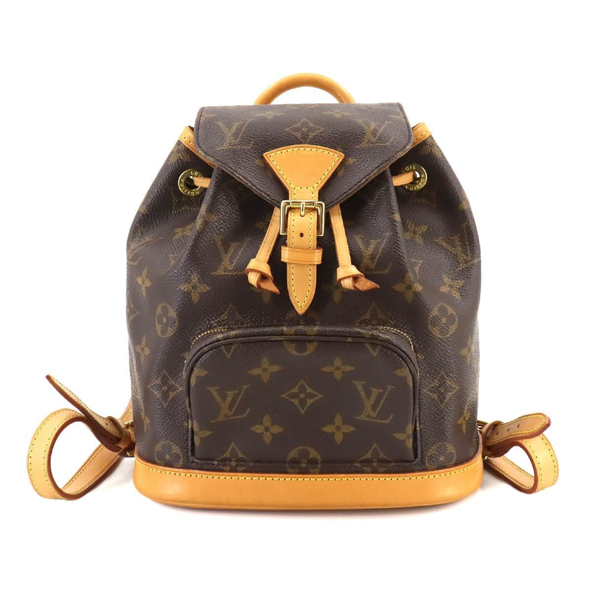 Louis Vuitton Monogram Montsouris Backpack Brown M51137 Mini