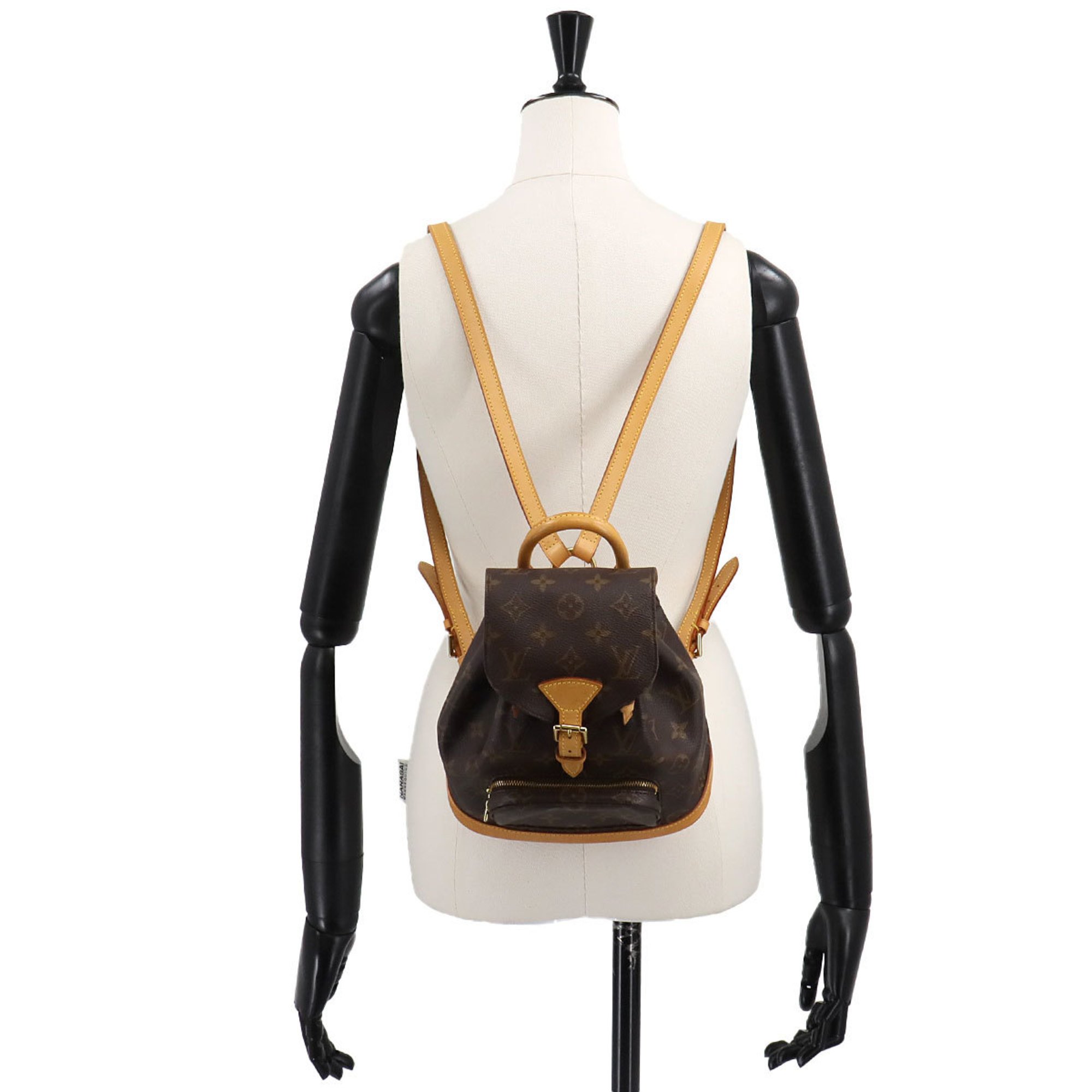 Louis Vuitton Monogram Montsouris Backpack Brown M51137 Mini