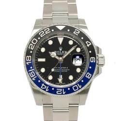 Rolex ROLEX GMT Master 2 116710BLNR Random Roulette Men's Watch Blue Black Date Automatic Self-Winding