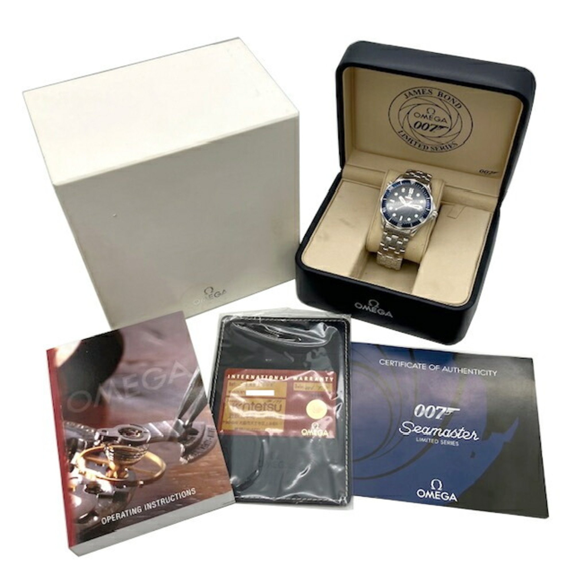 OMEGA Seamaster Professional 007 James Bond Limited to 10,007 pieces worldwide Stainless steel automatic Navy 2226.80