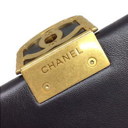 CHANEL Chanel Matelasse Flap Bag Chain Shoulder AS3473 Ramsun Black Women's