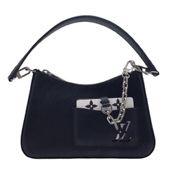 LOUIS VUITTON Louis Vuitton Epi Malellini M200998 RFID Black Bag Shoulder Handbag Leather Women Men