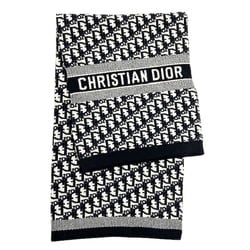 CHRISITIAN DIOR Christian Dior Scarf Navy 15DOB201I099 Cashmere Women's