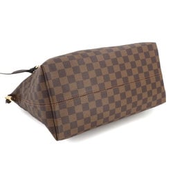 Louis Vuitton Damier Iena MM Ebene N41013 Gold Hardware