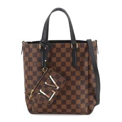 Louis Vuitton Damier Belmont NV BB 2way Hand Shoulder Bag Noir N60348 RFID