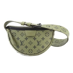 LOUIS VUITTON Monogram Tone LV Moon Crossbody Shoulder Bag Khaki Green M23838 RFID