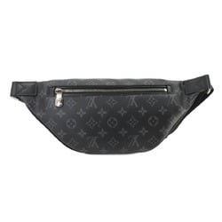 Louis Vuitton LOUIS VUITTON Monogram Eclipse Discovery Bumbag PM Body Bag Black Grey M46035 RFID