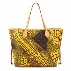 Louis Vuitton LOUIS VUITTON Monogram Wave Neverfull MM Jaune M40685 Yayoi Kusama Dot Polka