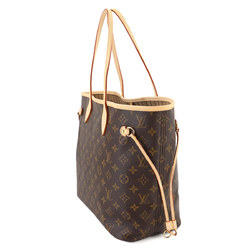 Louis Vuitton LOUIS VUITTON Monogram Neverfull MM Brown Beige M40156