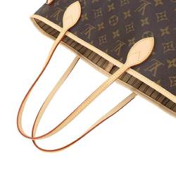 Louis Vuitton LOUIS VUITTON Monogram Neverfull MM Brown Beige M40156