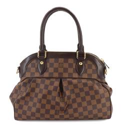 Louis Vuitton Damier Trevi PM 2way Hand Shoulder Bag Ebene N51997