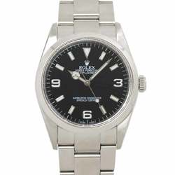 Rolex ROLEX Explorer 1 114270 Z-number Roulette Men's Watch Black Automatic